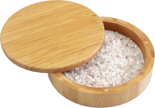 Totally Bamboo 20-2083 - Salero (redondo, 3.5 pulgadas), caja Bar Keeper's, na