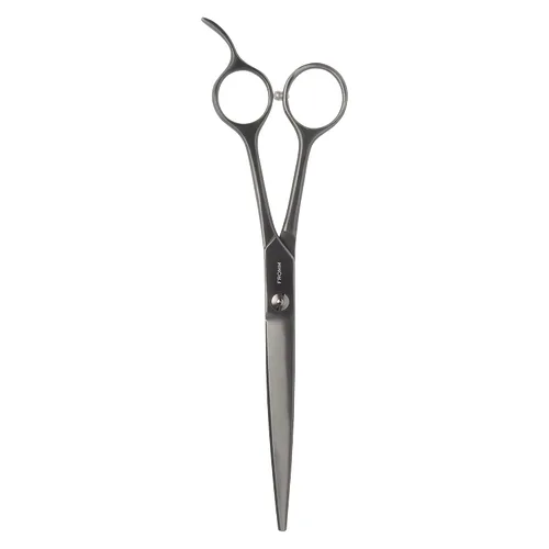 Fromm Professional Invent Tijeras de precisión de 7.25 pulgadas para cortar peine, tijeras de peluquero en acero tratado térmicamente plomizo con