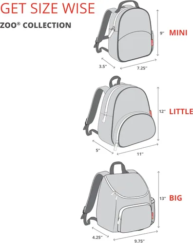 Vista 15 de Skip Hop baby-girls Zoo Pack
