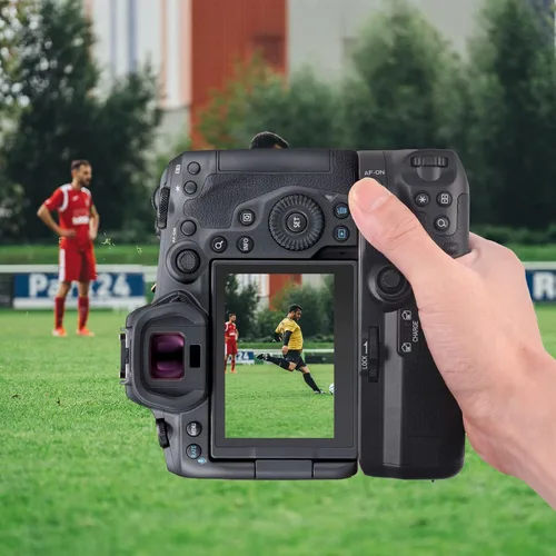 Vista 7 de BM Premium Kit de agarre de batería para cámara digital Canon EOS R5, EOS R5C, EOS R6, EOS R6 II - Reemplazo de agarre de batería BG-R10