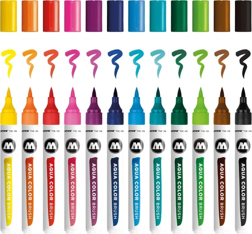 Molotow Aqua Color Brush Set marcador MO200490