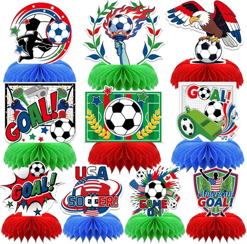 Vista 22 de 10 piezas de decoraciones de fiesta de discoteca de los años 70, centros de mesa de nido de abeja de los años 70 para temática retro, suministros