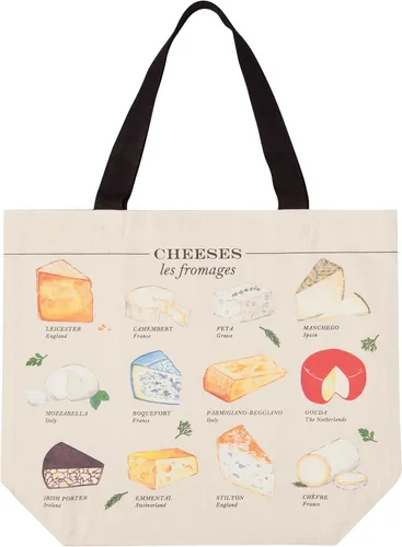 Vista 15 de Now Designs Printed Reusable Cotton Tote Bag, 15 x 18 inch