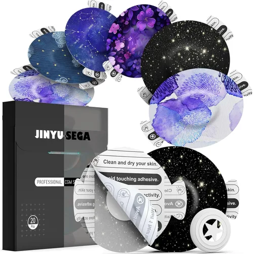 Vista 9 de Cubiertas de sensor para Libre 3 impermeables - 20 piezas de parches adhesivos para Libre 3, con pestaña de fácil desprendimiento y respaldo 14#