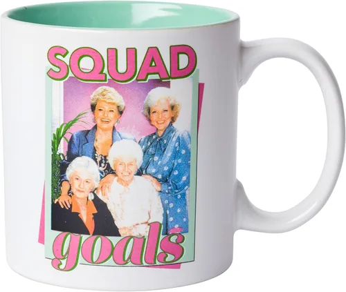 Vista 9 de Silver Buffalo The Golden Girls Quiet You Trash - Taza de cerámica, 20 onzas