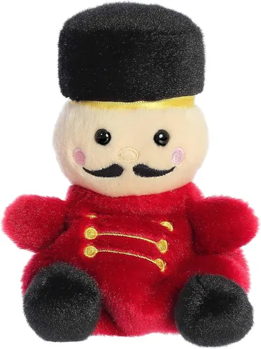 Aurora® Adorable Palm Pals™ Marius Nutcracker™ - Animal de peluche, diversión de bolsillo, juego sobre la marcha, rojo, 5 pulgadas
