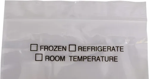 Vista 4 de Saris and Things SNT Biotech Biohazard - Bolsa de colección de muestras de laboratorio de 6 x 9 pulgadas, sellable con bolsillo exterior