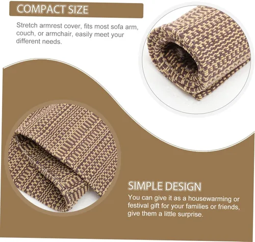 Vista 5 de Garneck Funda para reposabrazos de sofá, funda para reposabrazos de sofá, funda para reposabrazos de sofá, fundas de brazo para sofás, fundas