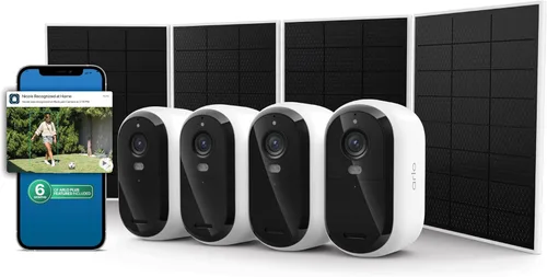 Vista 9 de Arlo Essential Security Camera 2K (3ª generación, versión 2025) - Cámara inalámbrica para exteriores, alimentación de batería, reconocimiento