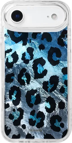 Vista 60 de SCORPIFY - Funda para iPhone 17 Pro Max Leopardo negro transparente LP-Negro Transparente Leopardo