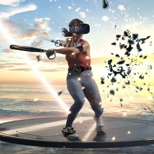 Vista 7 de Park Sung Correas y cinturón de rastreador, correa de seguimiento de pie para HTC Vive Tracker, seguimiento de cuerpo completo, ajustable