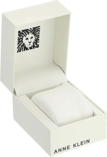 Vista 3 de Anne Klein - Reloj de pulsera con esfera de diamante auténtico para mujer