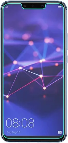 Vista 3 de Mr.Shield [Paquete de 3] Protector de pantalla diseñado para Huawei (Mate 20 Lite) [vidrio templado] con reemplazo de por vida
