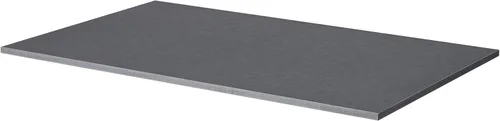 Vista 20 de Kaboon 36x20 pulgadas Mesa Negra Universal, Escritorio Sólido de Una Pieza, Encimera Reversible de Melamina, Dobles Escritorios, L-Escritorio DIY