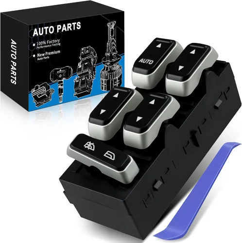 Vista 19 de Interruptor de elevalunas eléctrico mejorado delantero izquierdo del lado del conductor interruptor de control 93570-3W000 se adapta a: - Kia