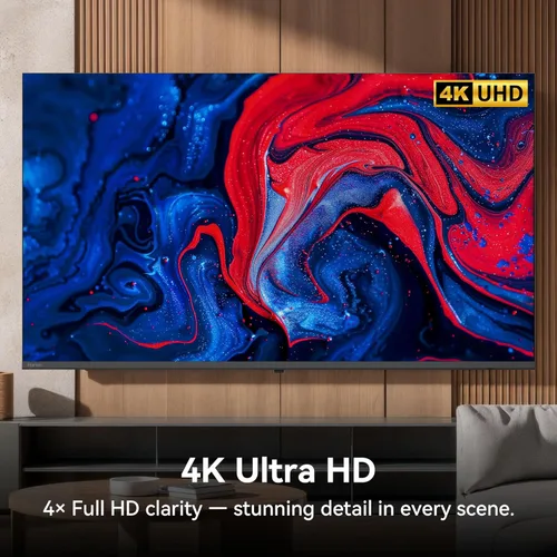 Vista 4 de HORION Smart TV de 43 pulgadas, televisor LED 4K UHD con WebOS 22, televisión ultra delgada con megacontraste, HDR10, Dolby Audio, transmisión