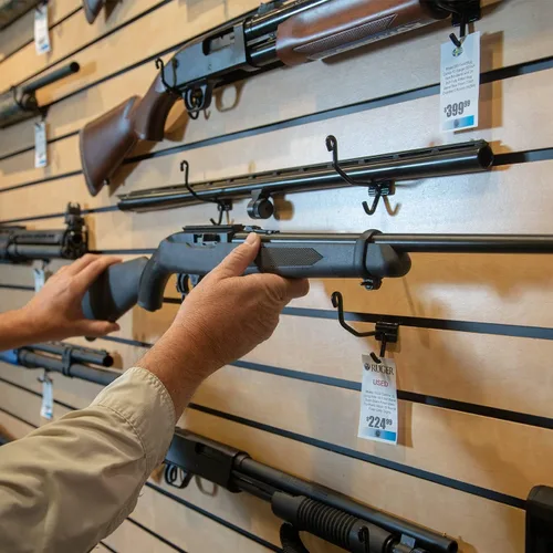 Vista 6 de Gun Storage Solutions Cunas para pistola de pared de listones (paquete de 10)