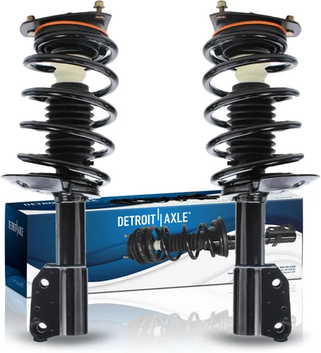 Vista 34 de Detroit Axle - Par de puntales traseros para Hyundai Accent 2000-2005, 2 puntales listos con montaje de resorte helicoidal 2001 2002 2003 2004