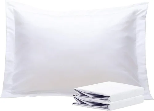 Vista 50 de NTBAY Fundas de almohada estándar, paquete de 2 fundas de almohada de microfibra cepillada de 20 x 26 pulgadas, súper suaves y acogedoras