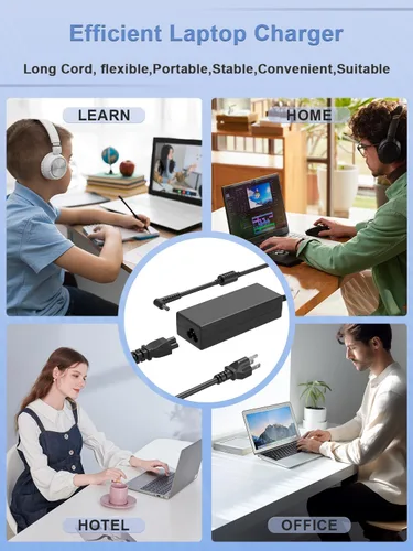 Vista 7 de Cargador de 19 V compatible con JBL-Xtreme/Extreme/Boombox 1 2, Harman Kardon Onyx Studio 8 7 6 5 4 3 2 1, Bose Soundlink I II III 1 2 3 Cable