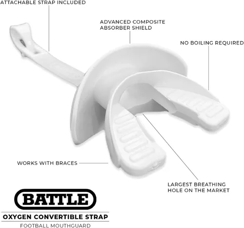 Vista 3 de Protector Bucal Battle Oxygen Lip