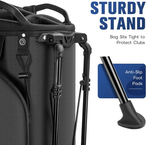 Vista 5 de Bolsa de pie, ligera, ideal para llevar o empujar el carrito