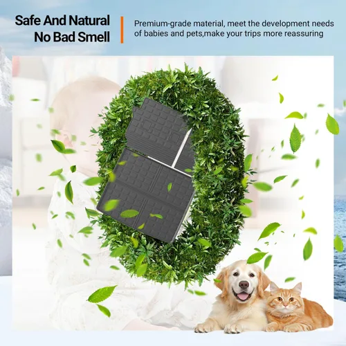 Vista 6 de powoq Alfombrilla de Carga Compatible con Jeep Cherokee 2019-2023 Alfombrilla de Maletero TPE Forro de Carga Forro de Maletero Repuesto