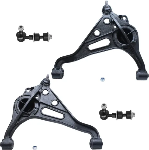 Vista 86 de Detroit Axle - Kit de brazos de control inferiores delanteros para Dodge Dart 2013, 2014, 2015, 2016, 2 brazos de control inferiores con ensamblaje