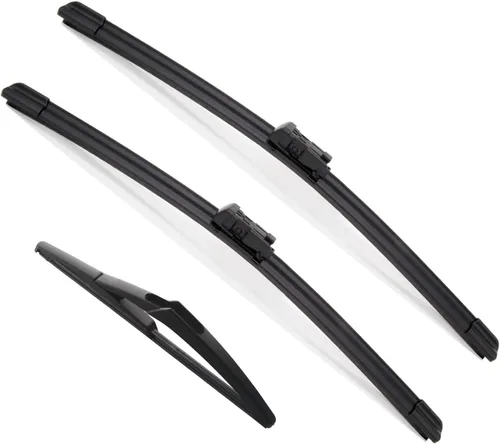 Vista 20 de 3 piezas de limpiaparabrisas para Mercedes-Benz GLA250 GLA45 AMG 2014-2015, BMW X1 2012-2015, limpiaparabrisas de repuesto de equipo original de 24