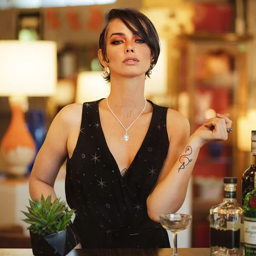 Vista 4 de Collar de perlas, collar para mujer, chapado en oro de 18 quilates, collar de plata de ley 925, joyería de regalo de cumpleaños para esposa y niñas