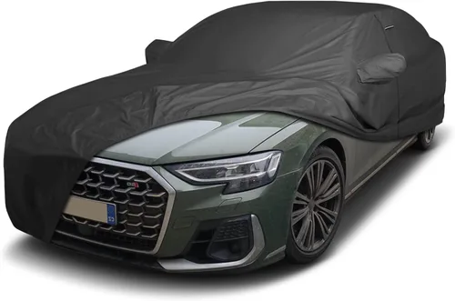 Vista 93 de iCarCover Funda de automóvil personalizada para Audi 100 y 200 (1989-1994), impermeable, para todo tipo de clima, lluvia, nieve, UV, protector solar