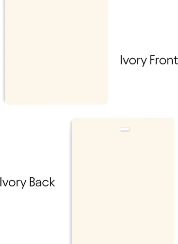 Vista 6 de DALIX - Láminas de repuesto para persianas verticales de PVC, curvadas, lisas, color marfil, 82.5 x 3.5 (paquete de 2)