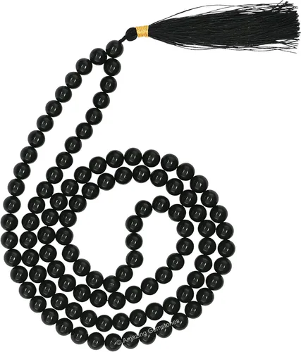 Vista 36 de Collar y Pulsera de Cuentas de Oración Japa Mala de Amazing Gemstone, 108 Cuentas para Meditación turquesa (African Turquoise)