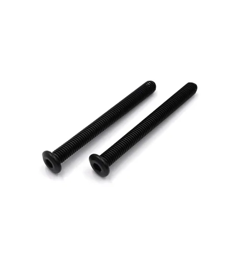 Vista 11 de binifiMux 20pcs M6 x 0.591 in Remache Negro Avellanado Socket Cap Allen Tornillos Remache Tornillos Muebles Conexión 304 Acero Inoxidable