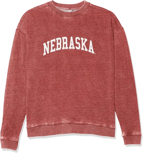 Vista 8 de chicka-d NCAA Campus Crew para mujer