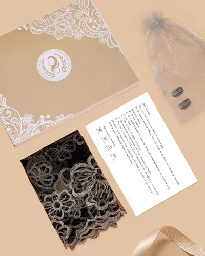 Vista 6 de Bozidol Cubierta triangular para la cabeza de la iglesia, velo de iglesia vintage bordado con cáliz cruzado para mujer