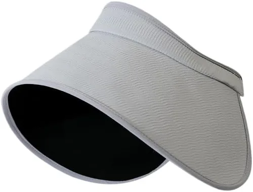 Vista 6 de Sombrero de verano para exteriores, protección solar versátil, protección UV, ala grande, resistente al viento, sombrero de protección solar Beige
