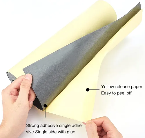 Vista 43 de BENECREAT Rollo de espuma EVA autoadhesivo de 0.039 in de grosor, hoja acolchada de espuma de 78.7 x 11.8 pulgadas para proteger muebles, relleno