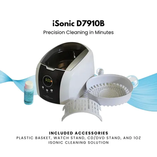 Vista 2 de iSonic - Limpiadores ultrasónicos D7910B, modelos personales