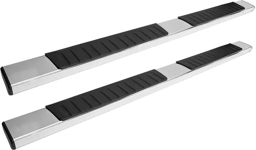 Vista 23 de Westin 23-4085 E-Series 3 Nerf Step Bars se adapta a Ram 1500 Crew Cab 2019-2023 (Excl. Ram 1500 Classic), color negro, 1 par