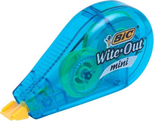 Vista 3 de BIC Wite-Out - Mini cinta correctora, blanca, sin tiempo de secado, larga duración, 6