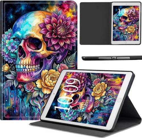 Vista 30 de Funda para iPad mini de 7ª generación (A17 Pro, modelo 2024) y iPad mini de 6ª generación, funda protectora delgada con reposo/encendido automático