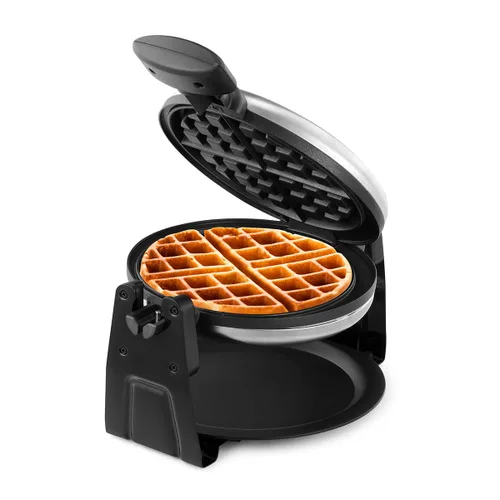 Vista 16 de Holstein Housewares - gofrera antiadherente personal, color negro – gofres de 4 pulgadas en minutos