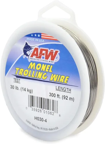 Vista 12 de Alambre de pesca americano Monel Trolling Wire (un solo hilo)