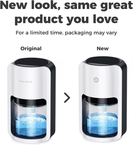 Vista 7 de TABYIK Deshumidificadores para el hogar, deshumidificador de 42 onzas para baño, deshumidificadores para habitación con apagado automático