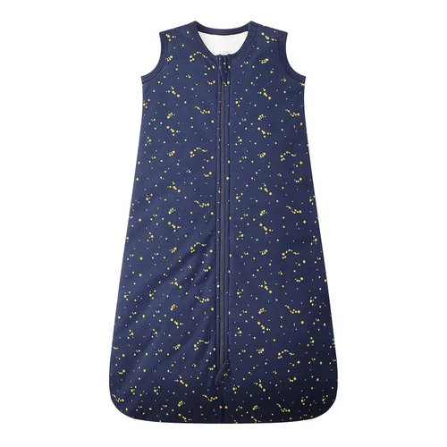 Vista 14 de Owlivia Manta Portátil de Algodón Orgánico para Bebé 0.5 TOG - Saco de Dormir Ligero con Cremallera de 2 Vías, Saco de Dormir de Transición Swaddle