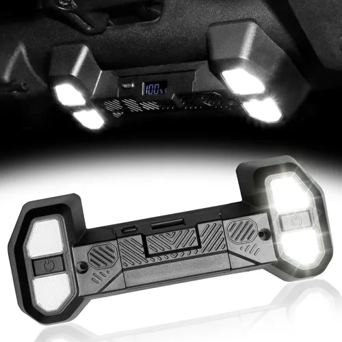 sukemichi Luz Interior de Mapa Compatible con 2012-2018 Jeep Wrangler JK JKU, Luces de Lectura para Accesorios Jeep JK 2 Puertas 4 Puertas,