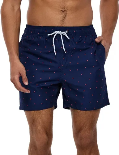 Vista 2 de SILKWORLD - Traje de baño deportivo para hombre, de secado rápido, con forro de malla y bolsillos.