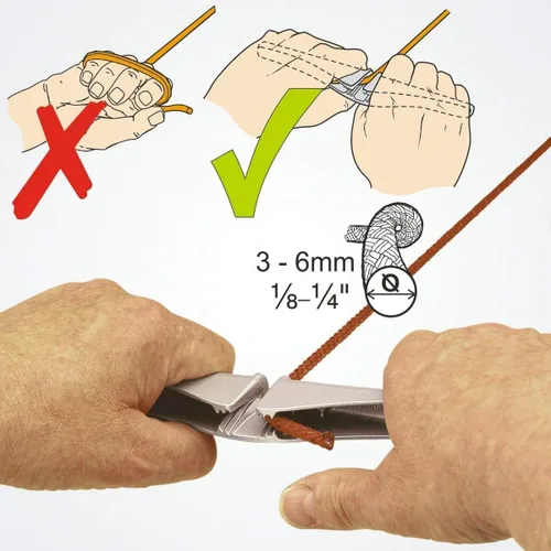 Vista 3 de Nautos CL262 - Power Grip 2 - Permite tirar el doble de duro - CLAMCLEAT