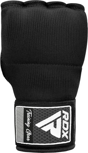 Vista 8 de RDX - Guantes de boxeo con acolchado de gel, para hombres y mujeres, con correas de muñeca elásticas de 100 cm de largo, rápidos, puños protectores